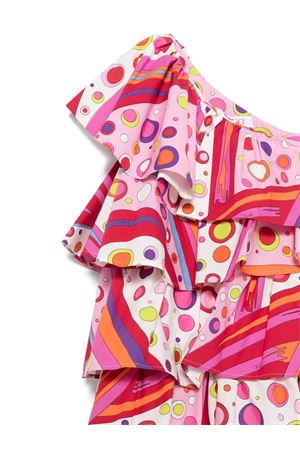 Abito monospalla EMILIO PUCCI KIDS | PW1B82P0494437MC